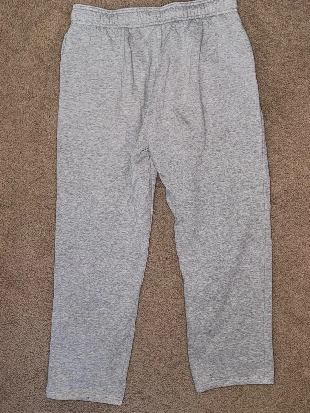 Everlast Men's Light Gray Elastic-Waist Sweatpants